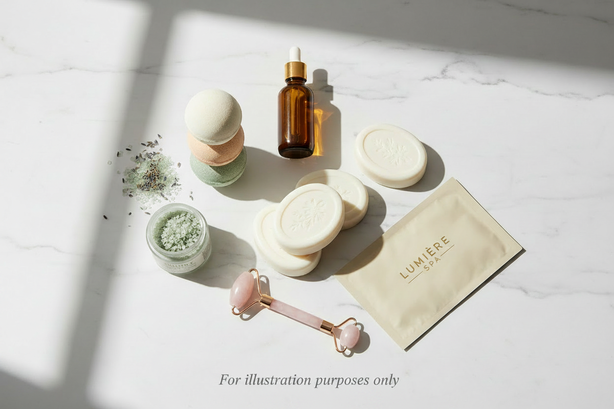 Luna Lather Collection – For illustration purposes only