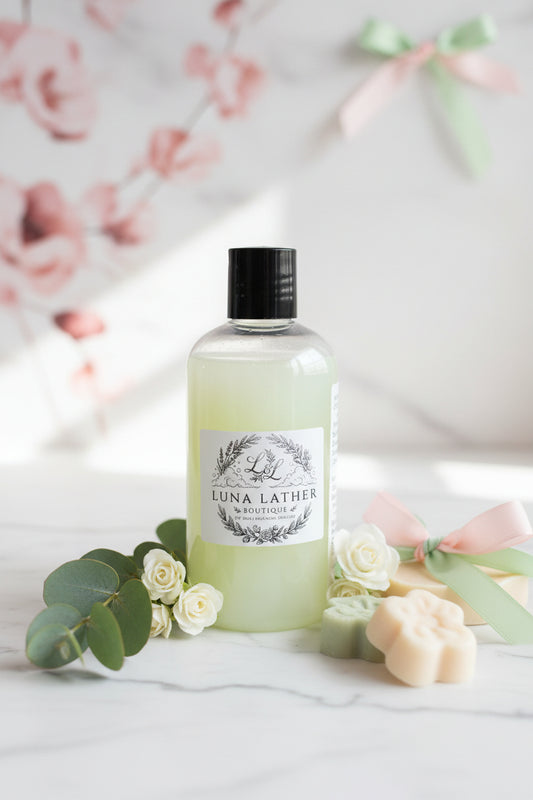 Green Tea Body Wash – Refreshing Daily Cleanser by Luna Lather Boutique