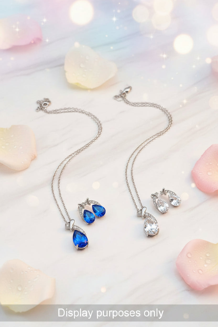 Mermaid Necklace & Earring Set – Ocean-Inspired Jewelry