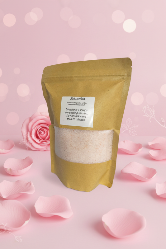 Relaxation Bath Salts – Calming Soak for a Spa Experience